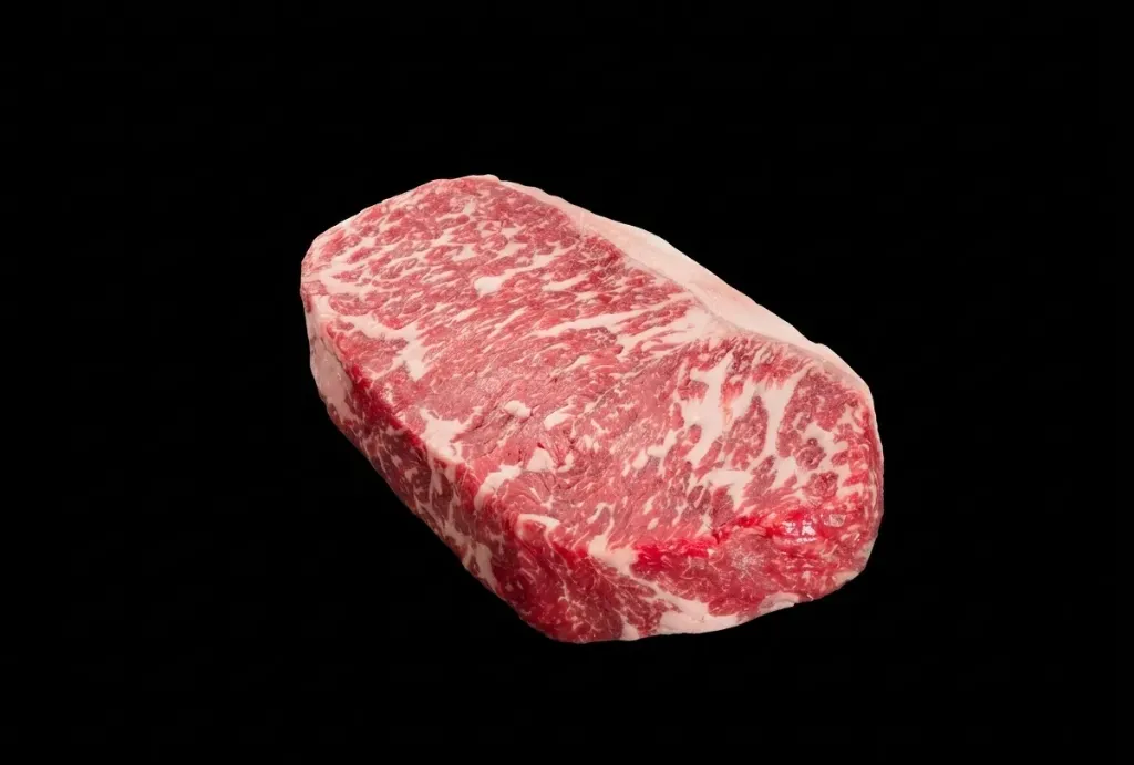 Grain Fed Beef Wagyu Striploin Chilled, Lip Off