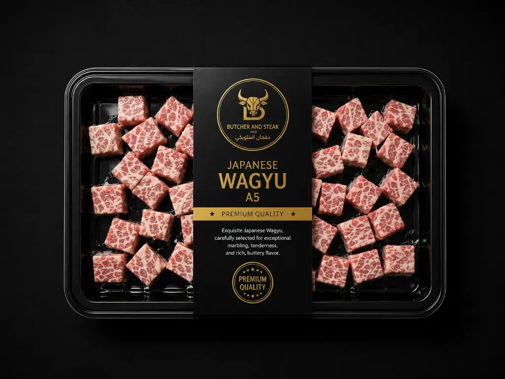 [JW-CB-5012] Japanese A5 Wagyu Diced Cubes (250g)
