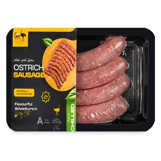 [OS-SG-6007] Ostrich Sausages 250g