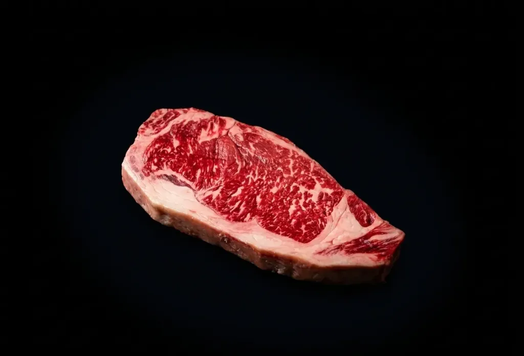 Grain Fed Beef Wagyu Striploin Chilled, Lip Off